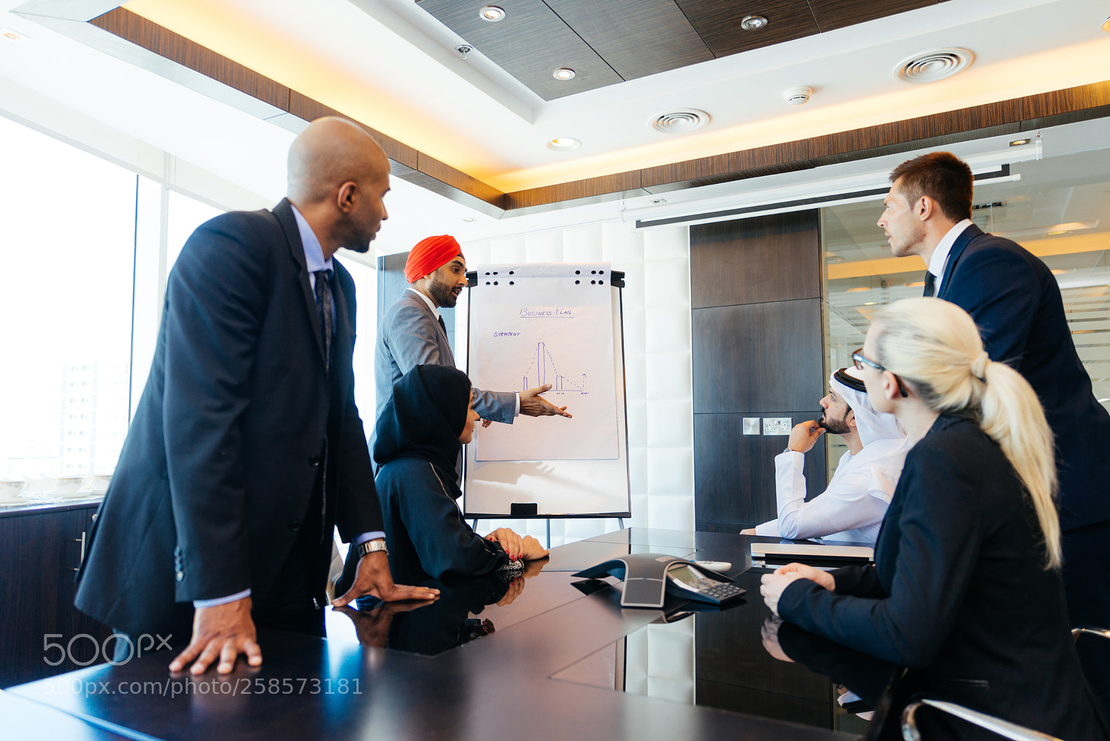 Nikon D610 sample photo. Business team in dubai photography