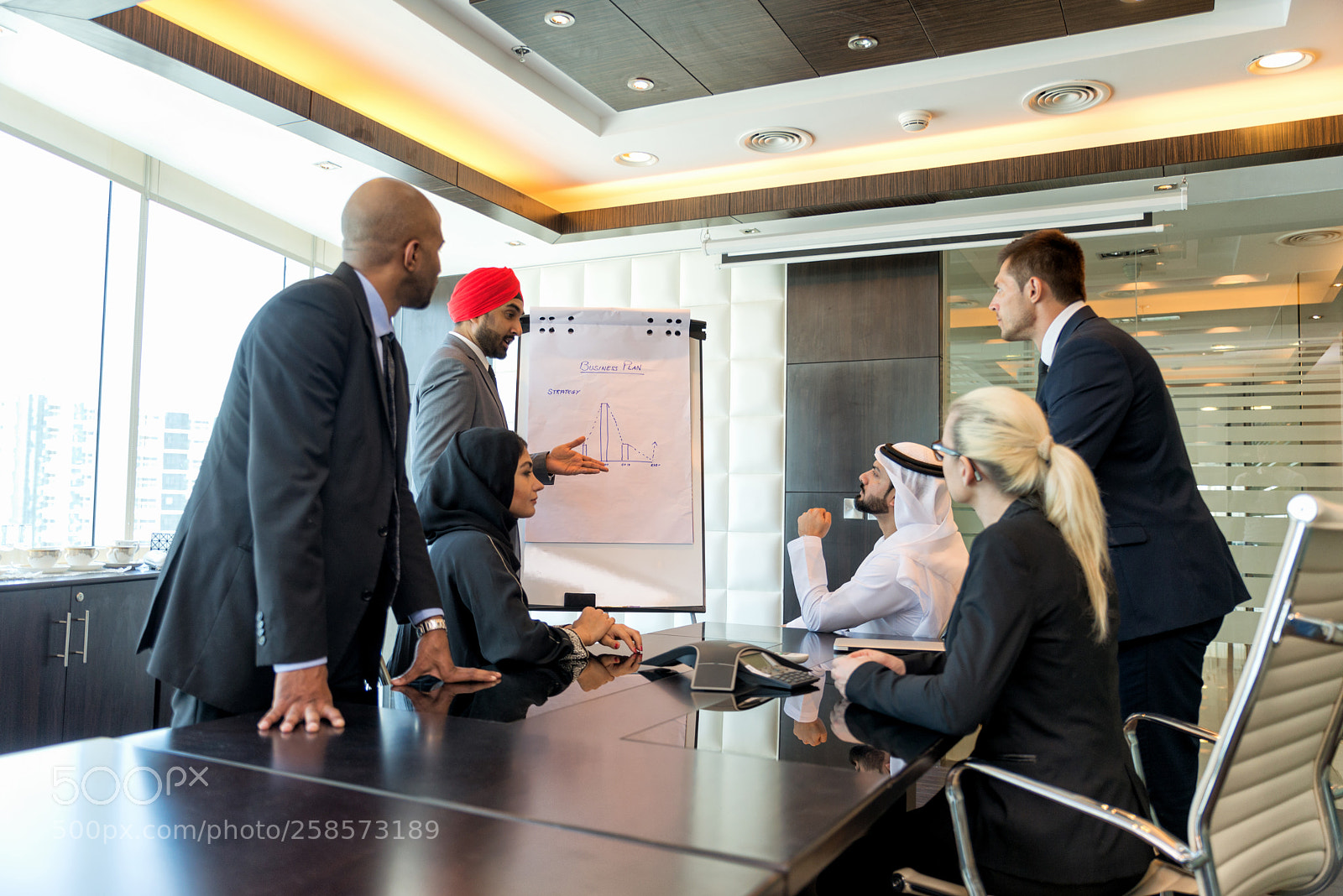 Nikon D610 sample photo. Business team in dubai photography