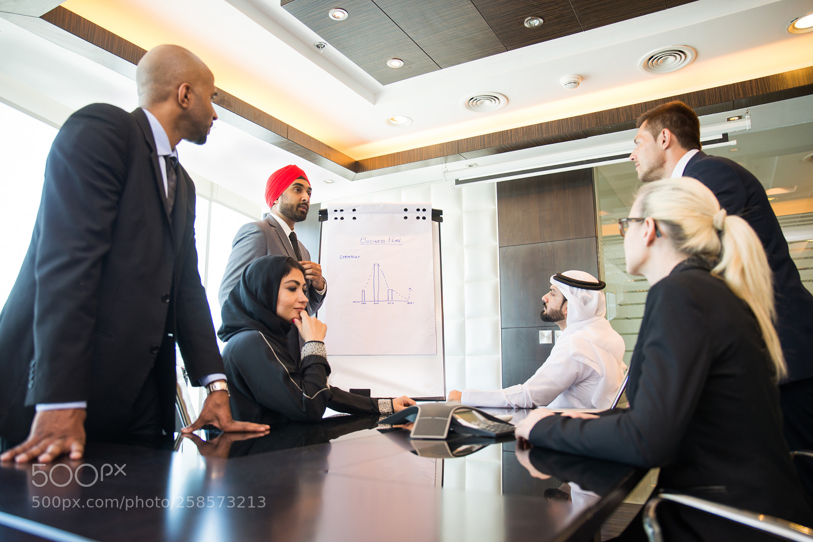 Nikon D610 sample photo. Business team in dubai photography