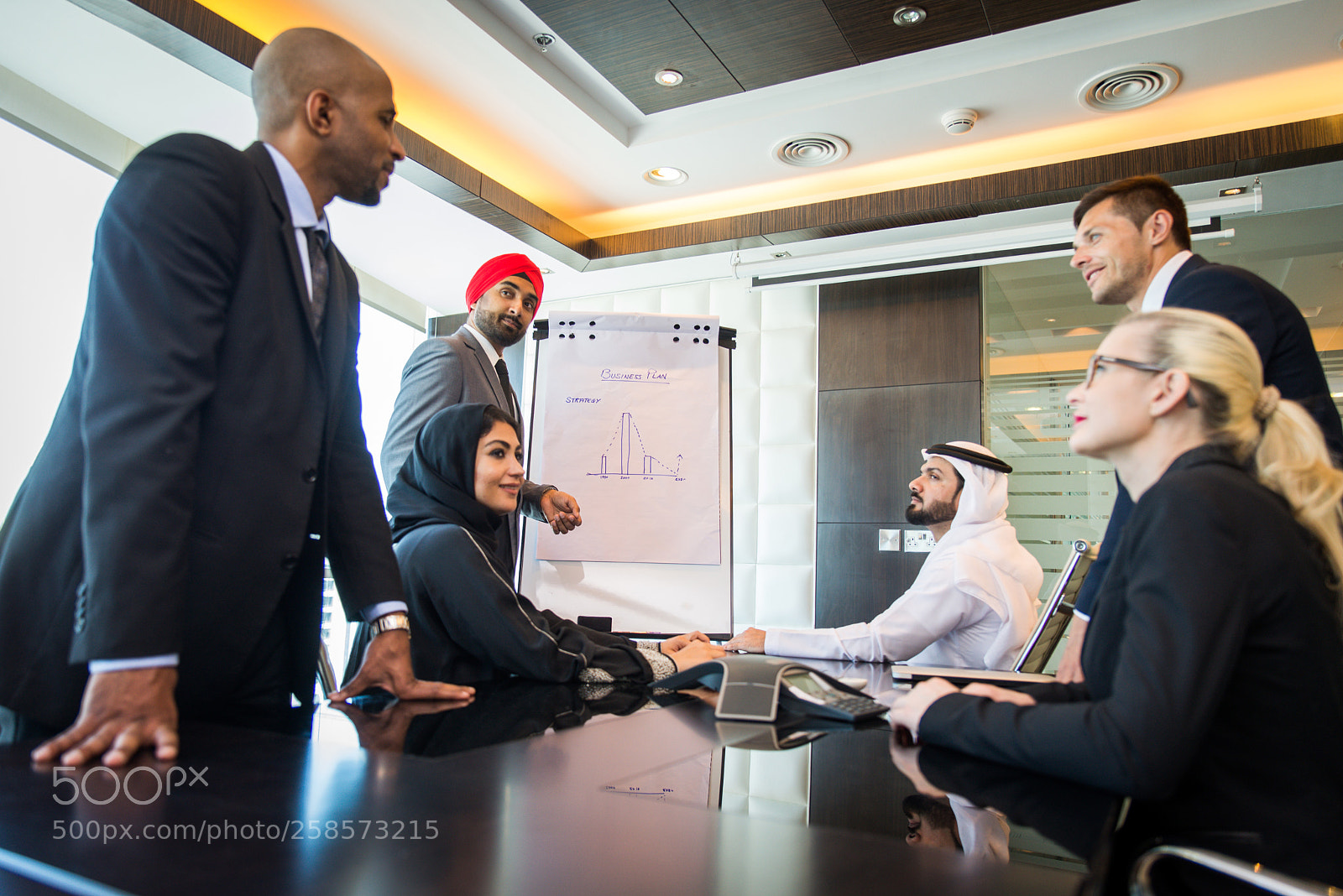 Nikon D610 sample photo. Business team in dubai photography