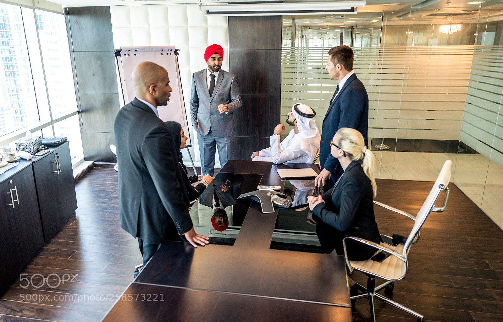 Nikon D610 sample photo. Business team in dubai photography