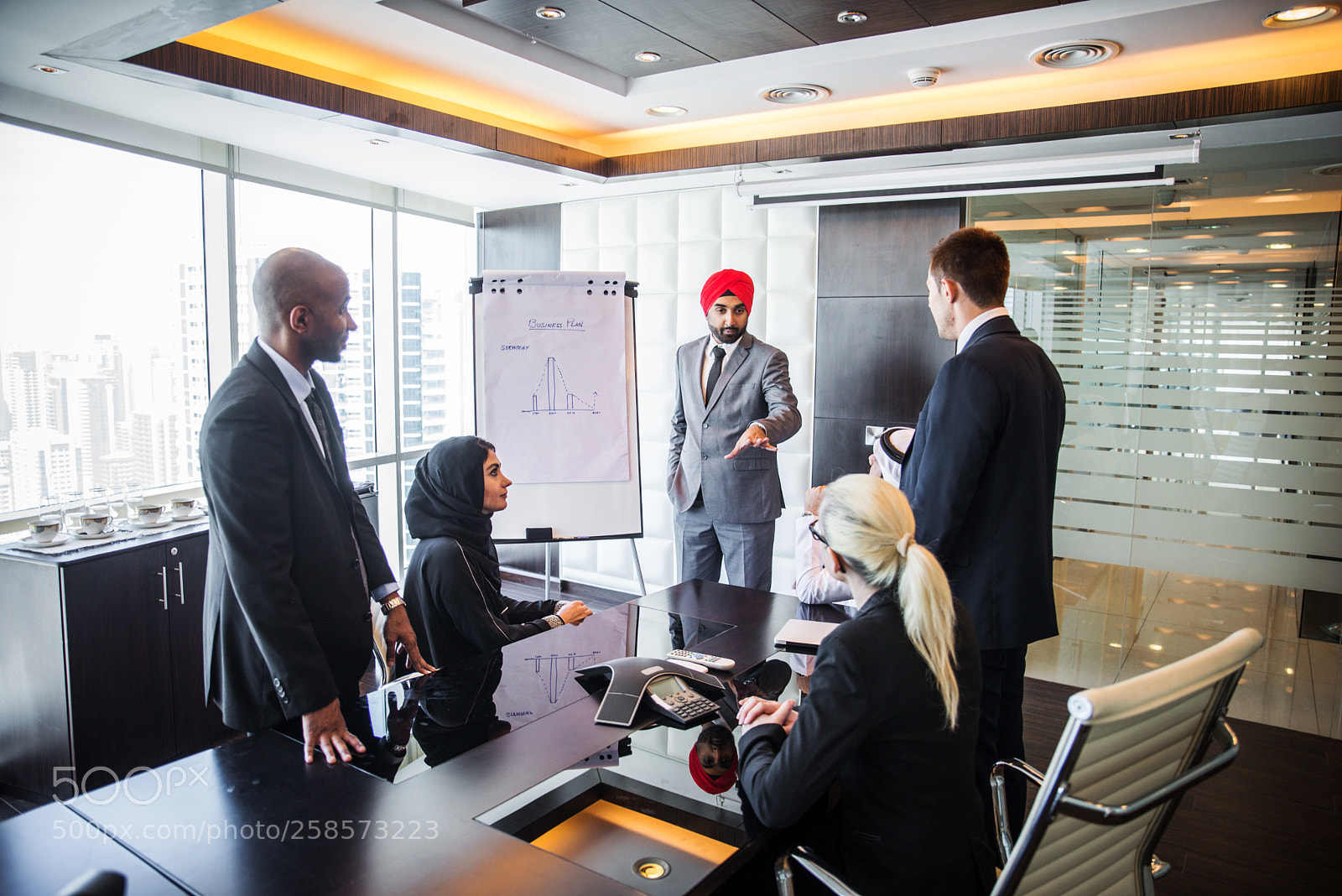 Nikon D610 sample photo. Business team in dubai photography