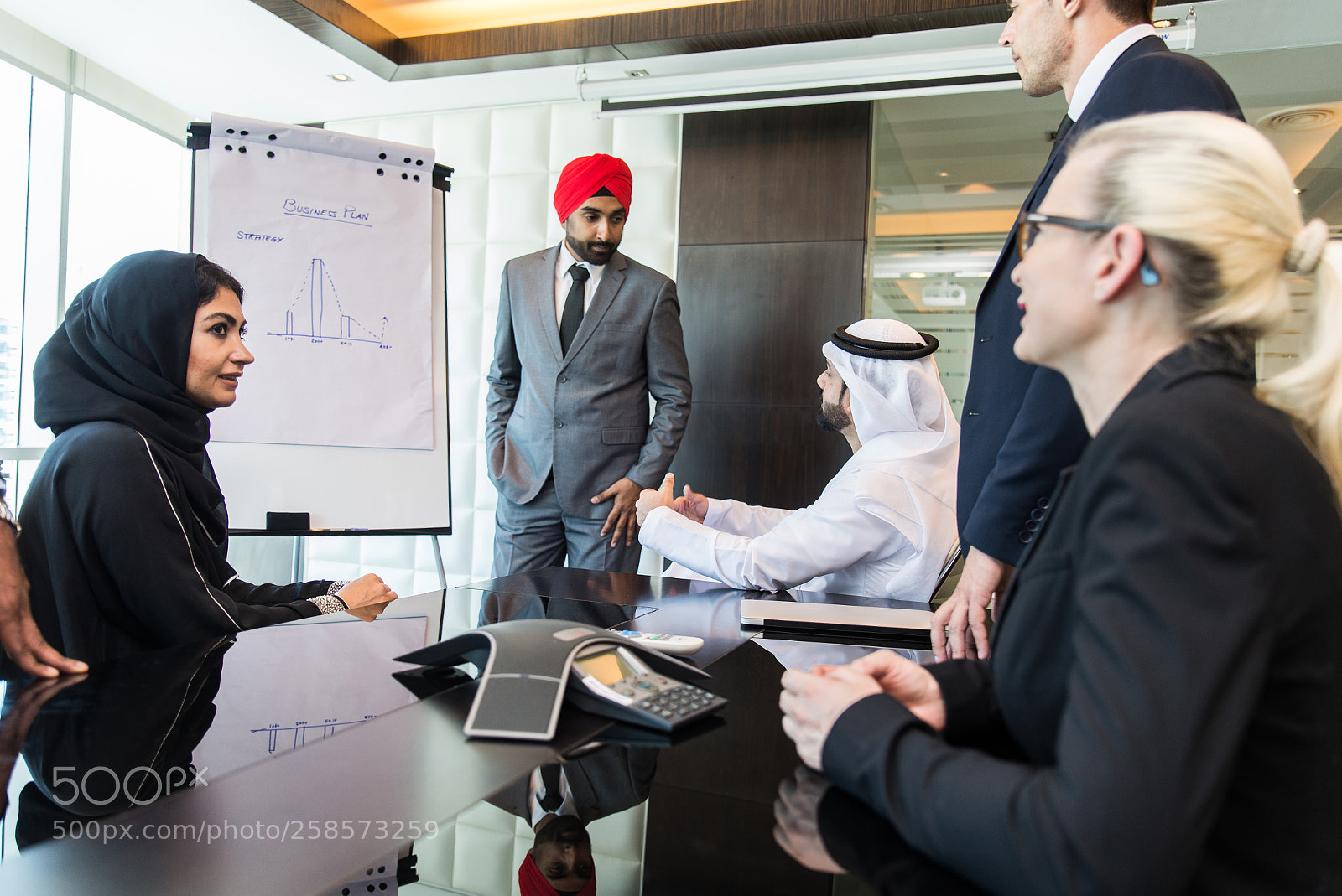 Nikon D610 sample photo. Business team in dubai photography