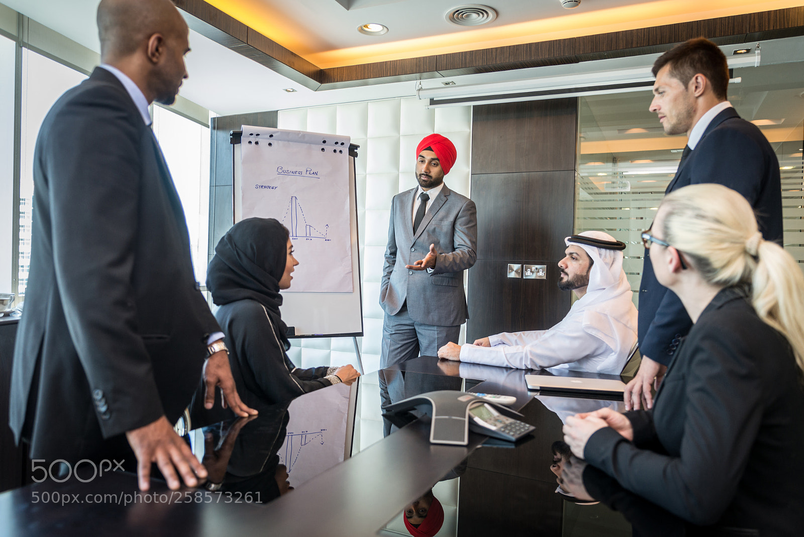 Nikon D610 sample photo. Business team in dubai photography