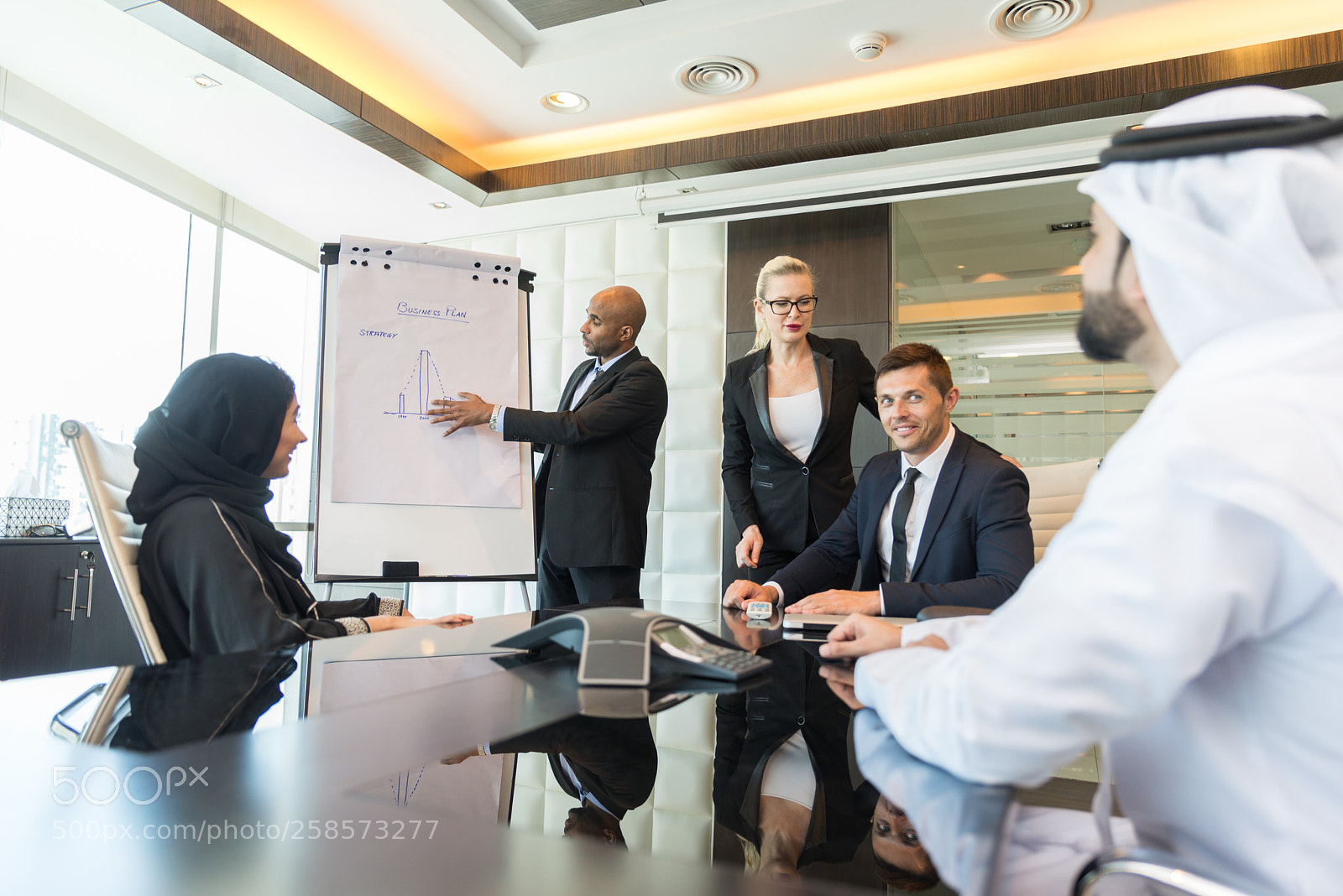 Nikon D610 sample photo. Business team in dubai photography