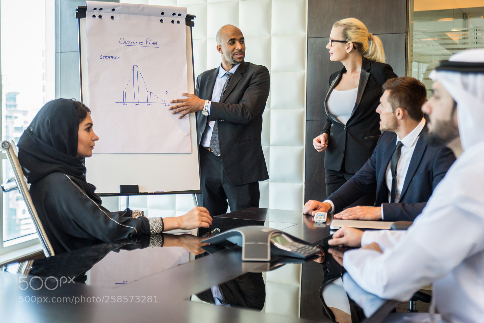 Nikon D610 sample photo. Business team in dubai photography