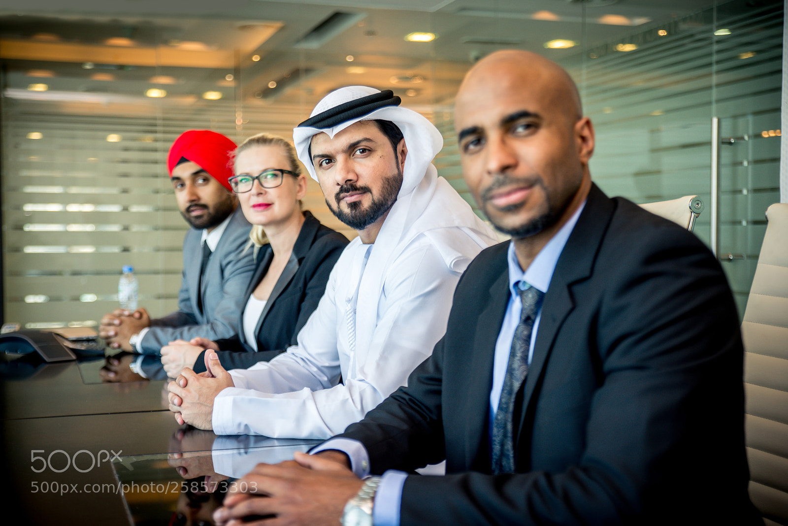 Nikon D610 sample photo. Business team in dubai photography
