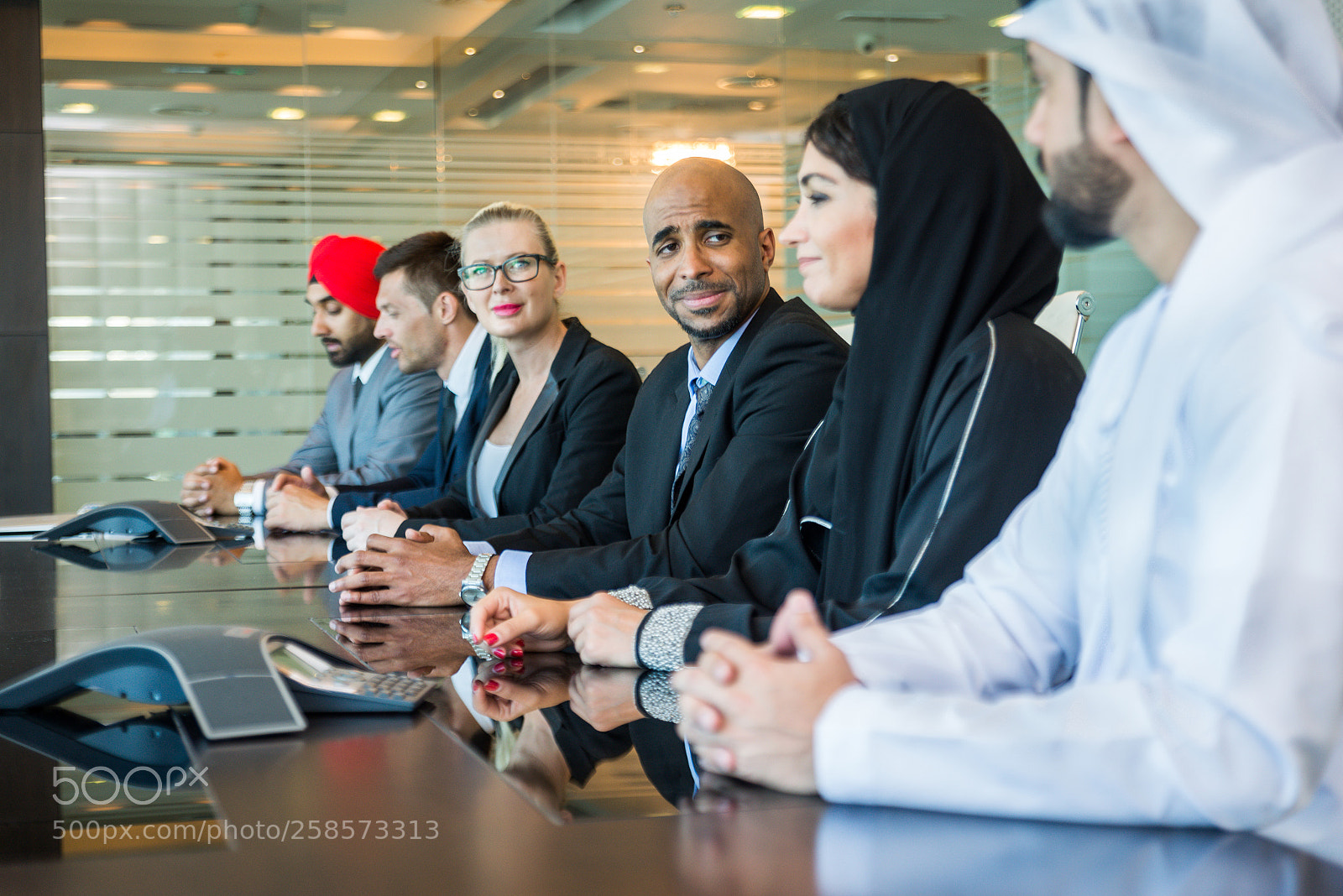 Nikon D610 sample photo. Business team in dubai photography