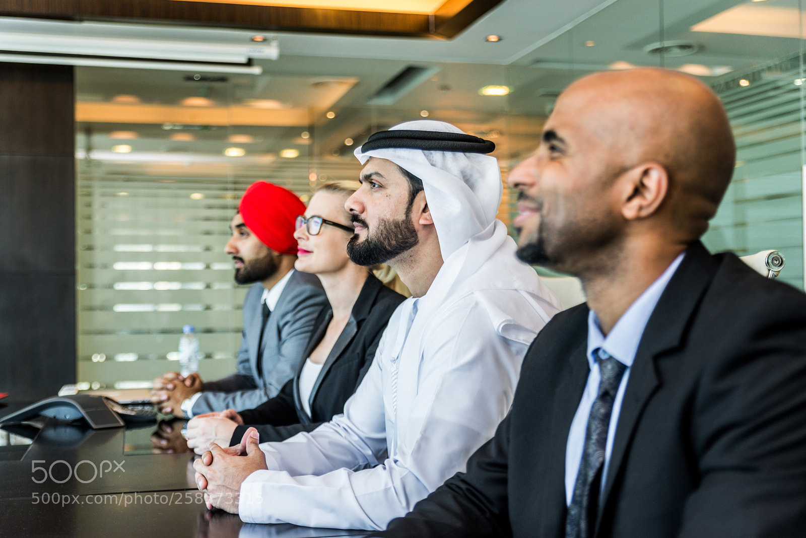 Nikon D610 sample photo. Business team in dubai photography