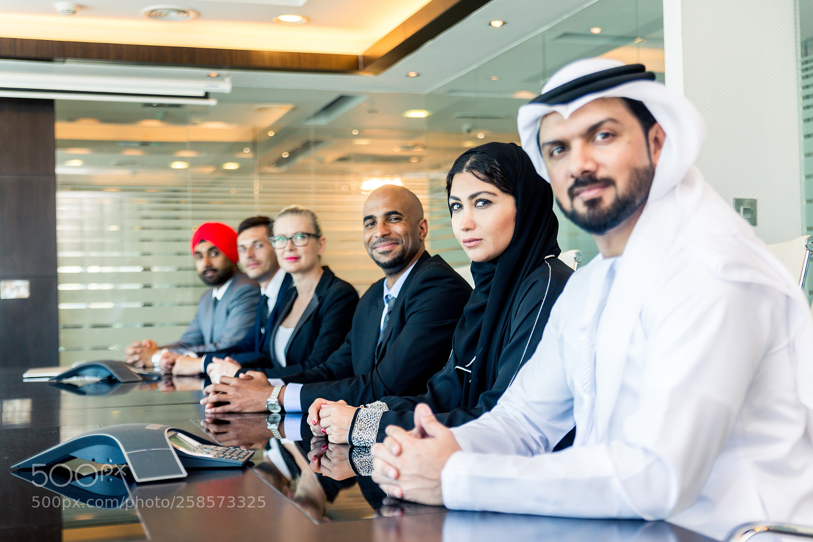 Nikon D610 sample photo. Business team in dubai photography