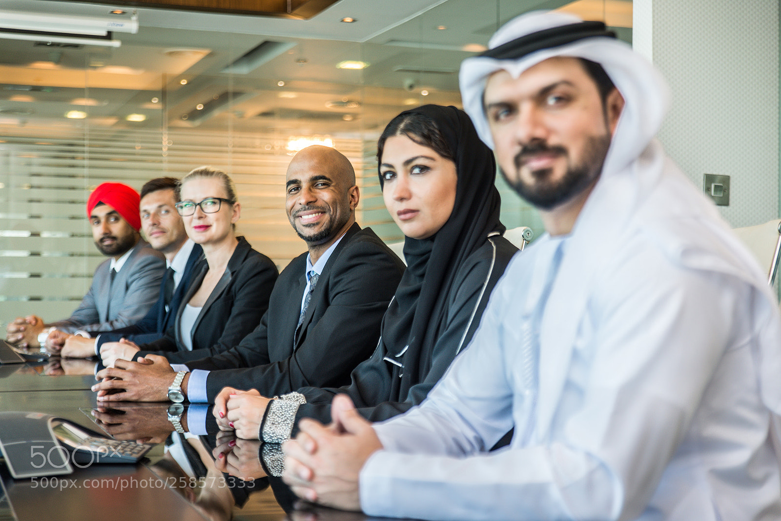 Nikon D610 sample photo. Business team in dubai photography
