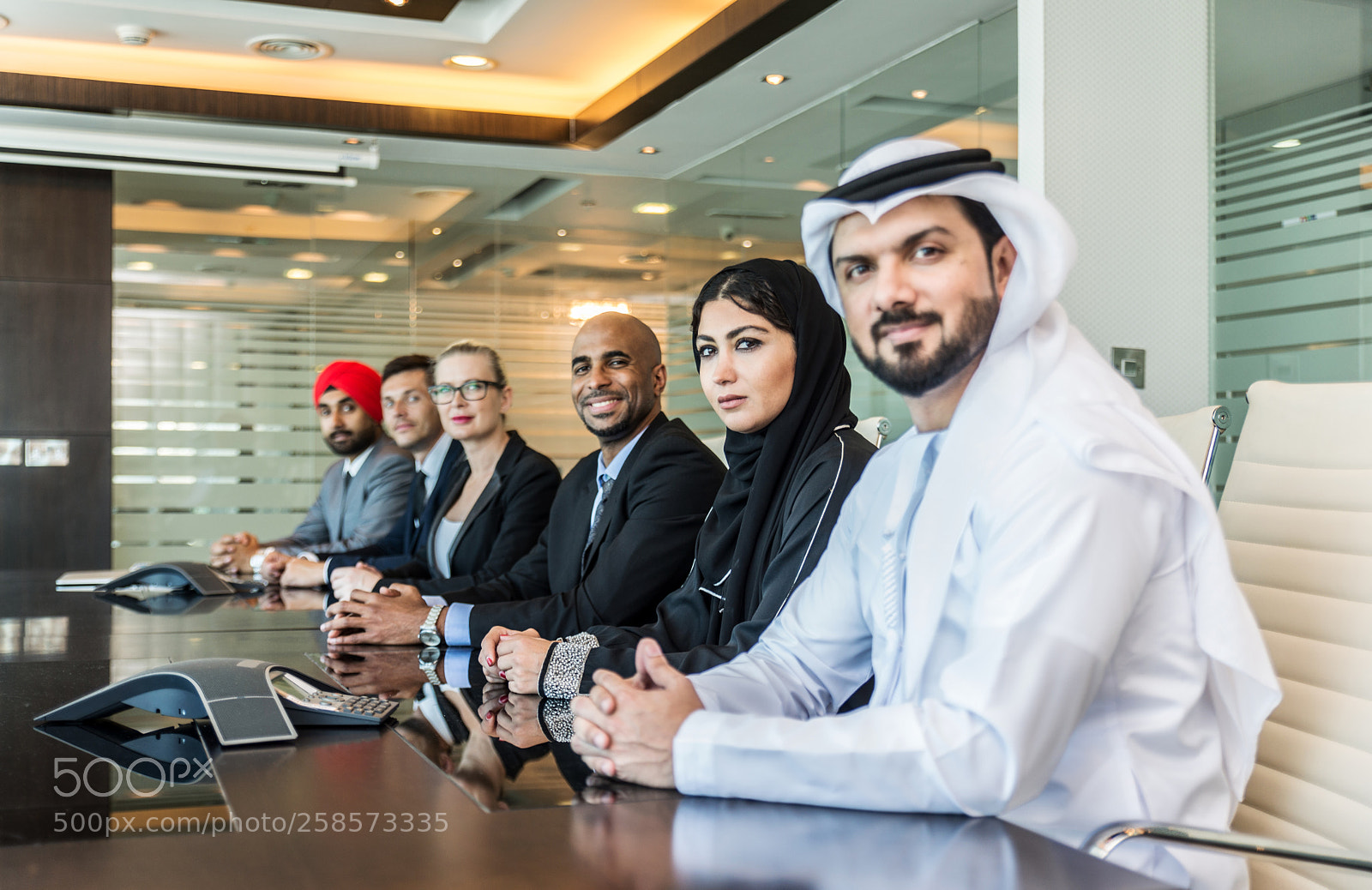 Nikon D610 sample photo. Business team in dubai photography