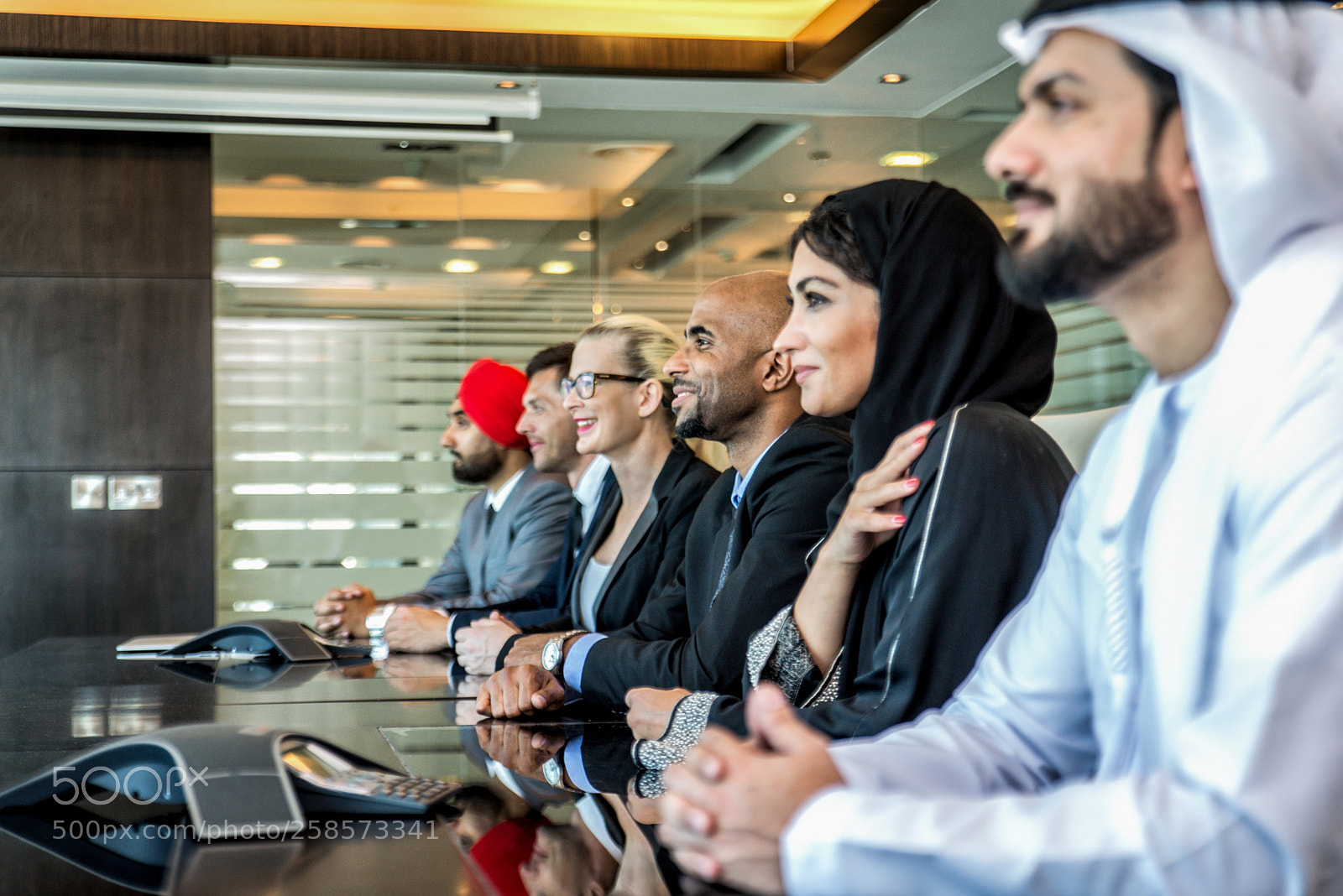 Nikon D610 sample photo. Business team in dubai photography