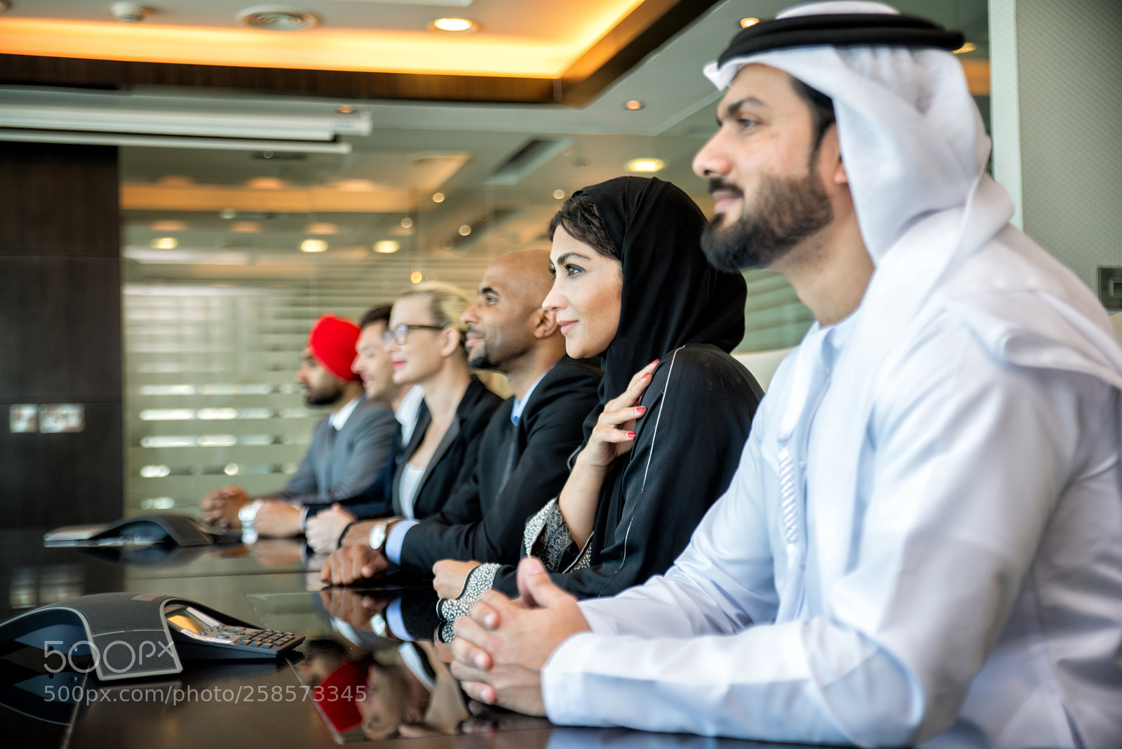 Nikon D610 sample photo. Business team in dubai photography