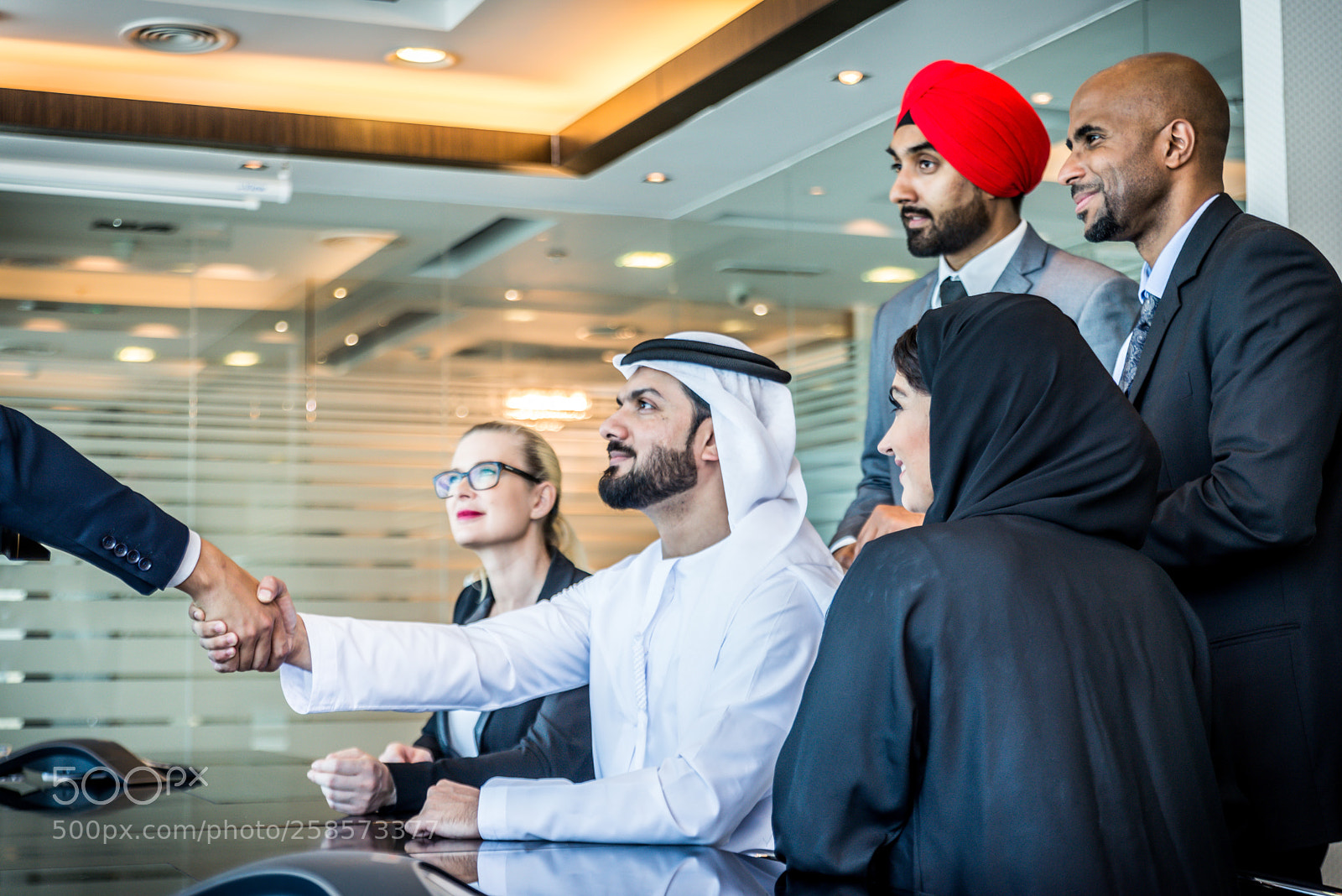 Nikon D610 sample photo. Business team in dubai photography