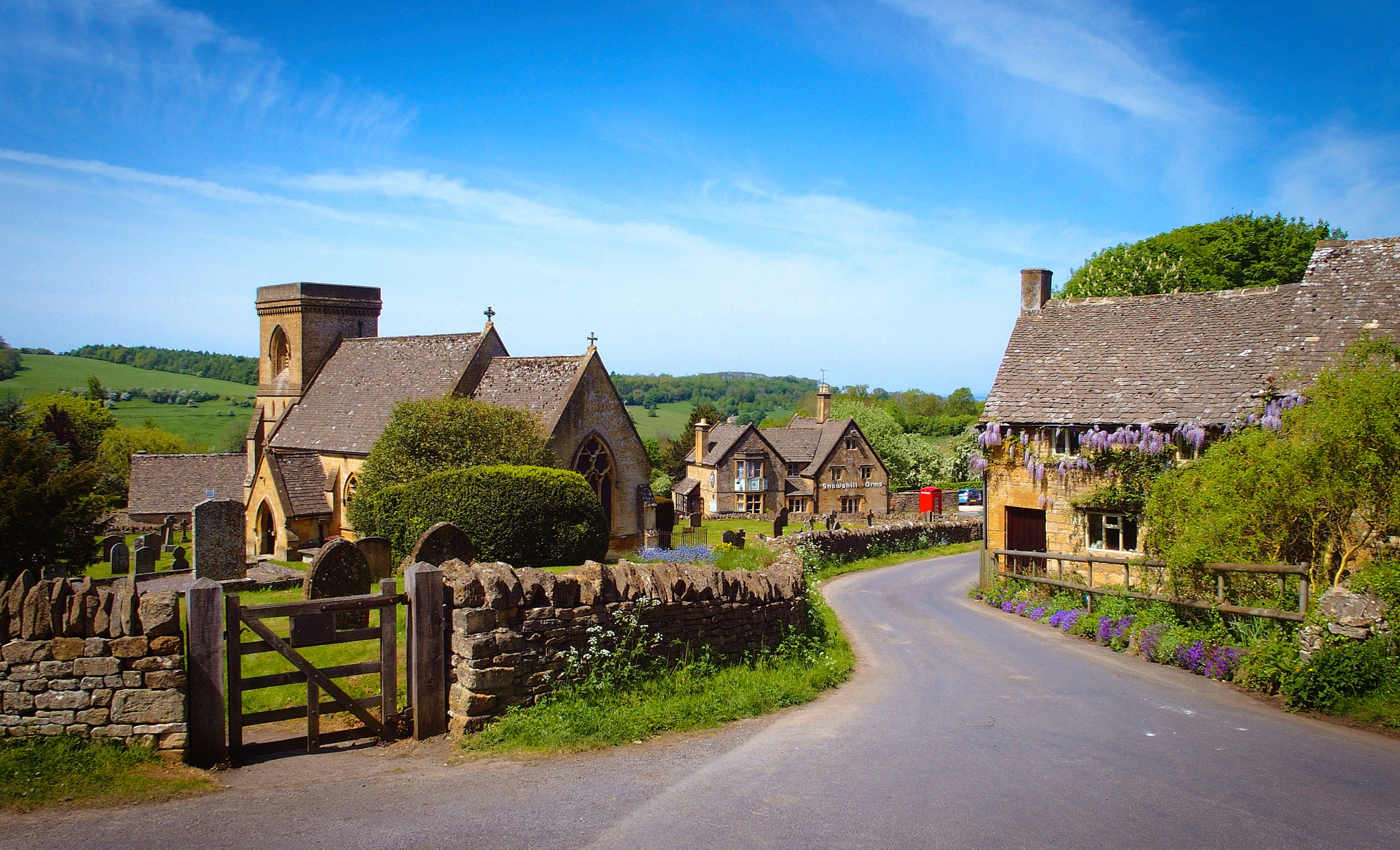 Olympus STYLUS1,1s sample photo. Snowshill village. the cotswold hills, england. photography