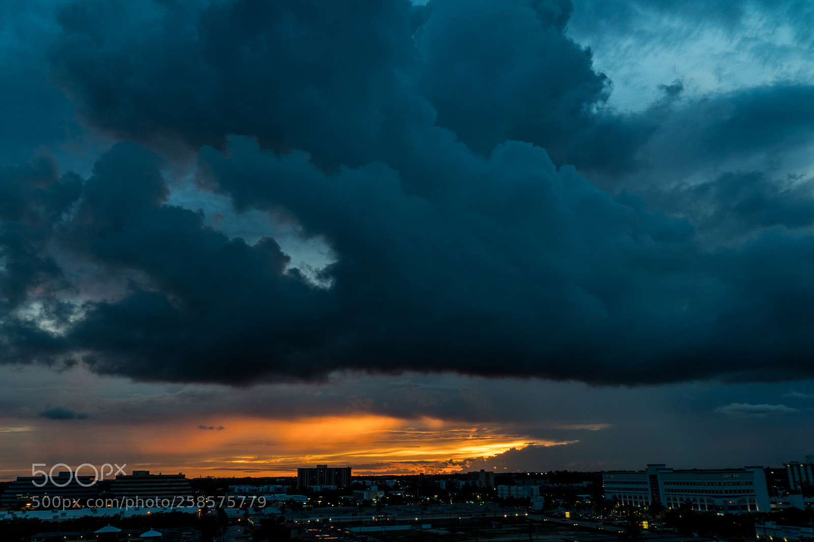 Sony a6500 sample photo. Stormy sunset photography