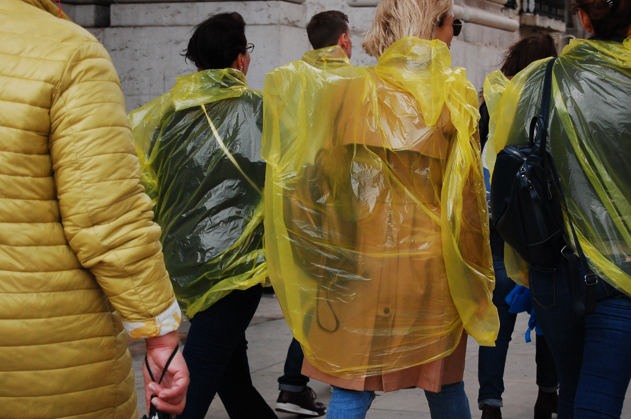 Nikon D40 sample photo. Yellow rain photography