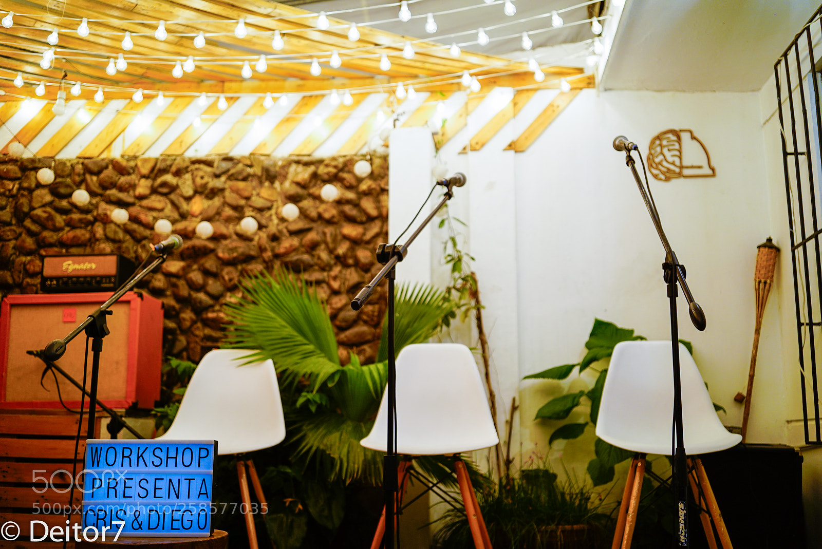 Sony a7S II sample photo. Workshop coworking concert photography