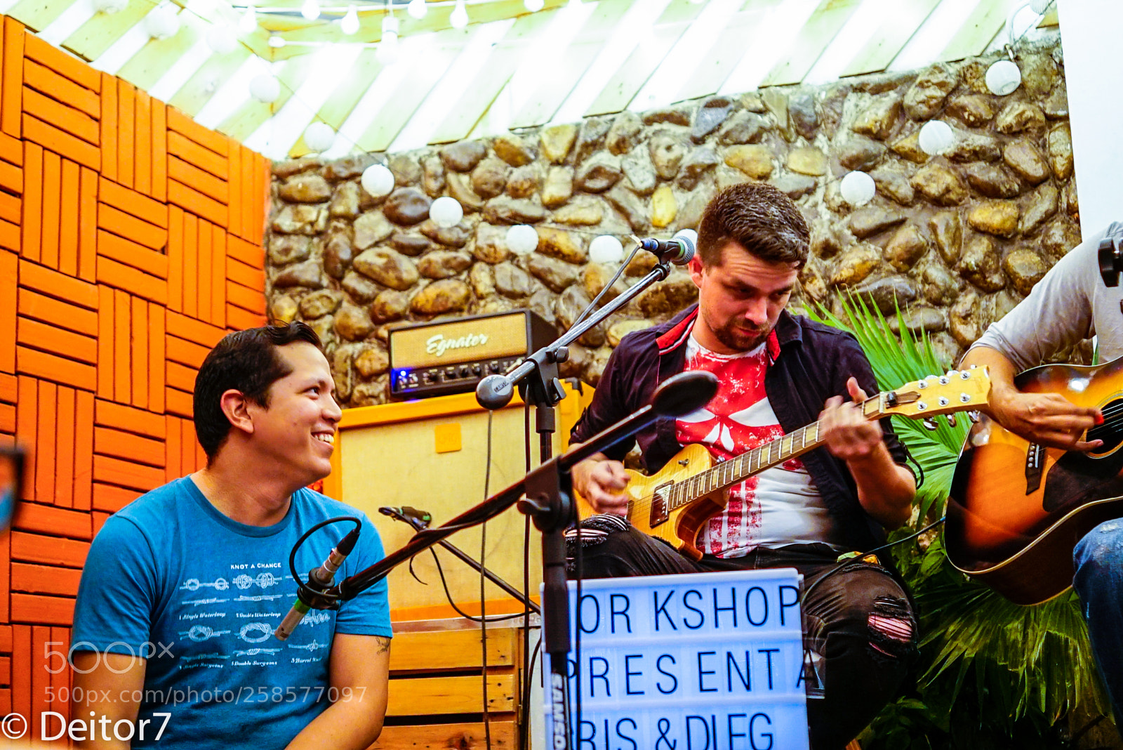 Sony a7S II sample photo. Workshop coworking concert photography