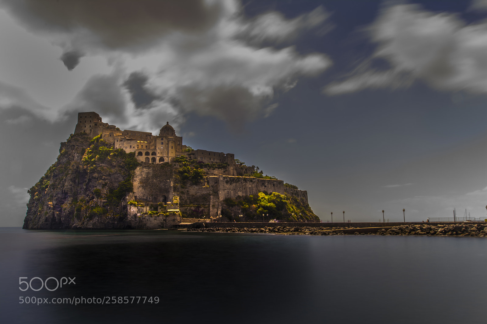 Nikon D7100 sample photo. Ischia island-aragonese castle photography