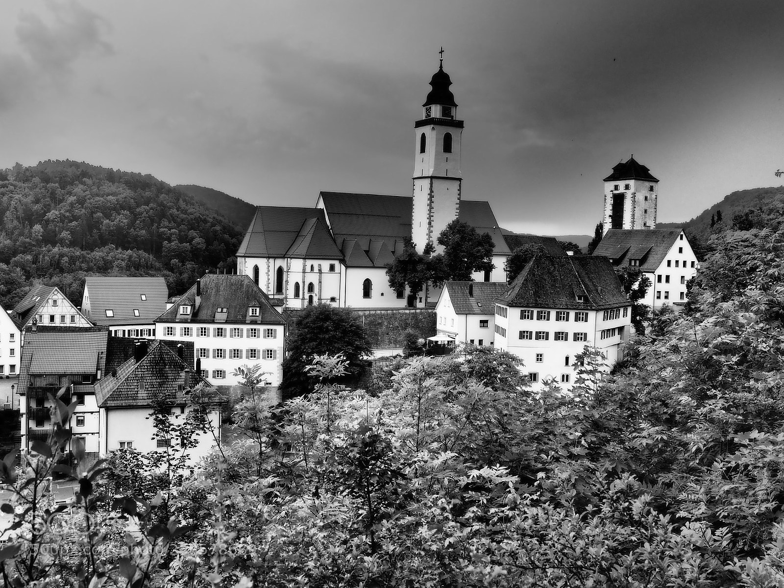 Olympus PEN-F sample photo. Stiftskirche horb am neckar photography
