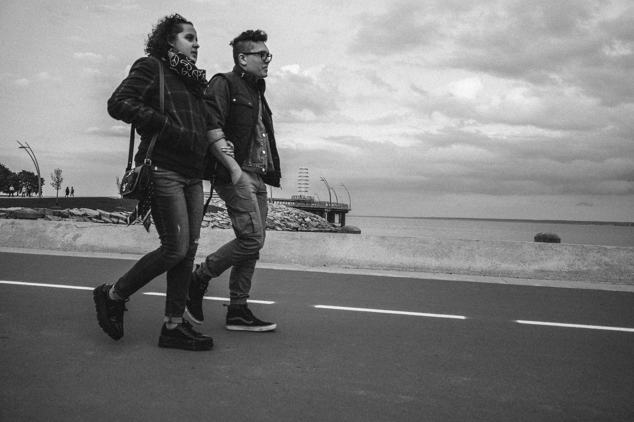 Leica CL sample photo. The walk photography