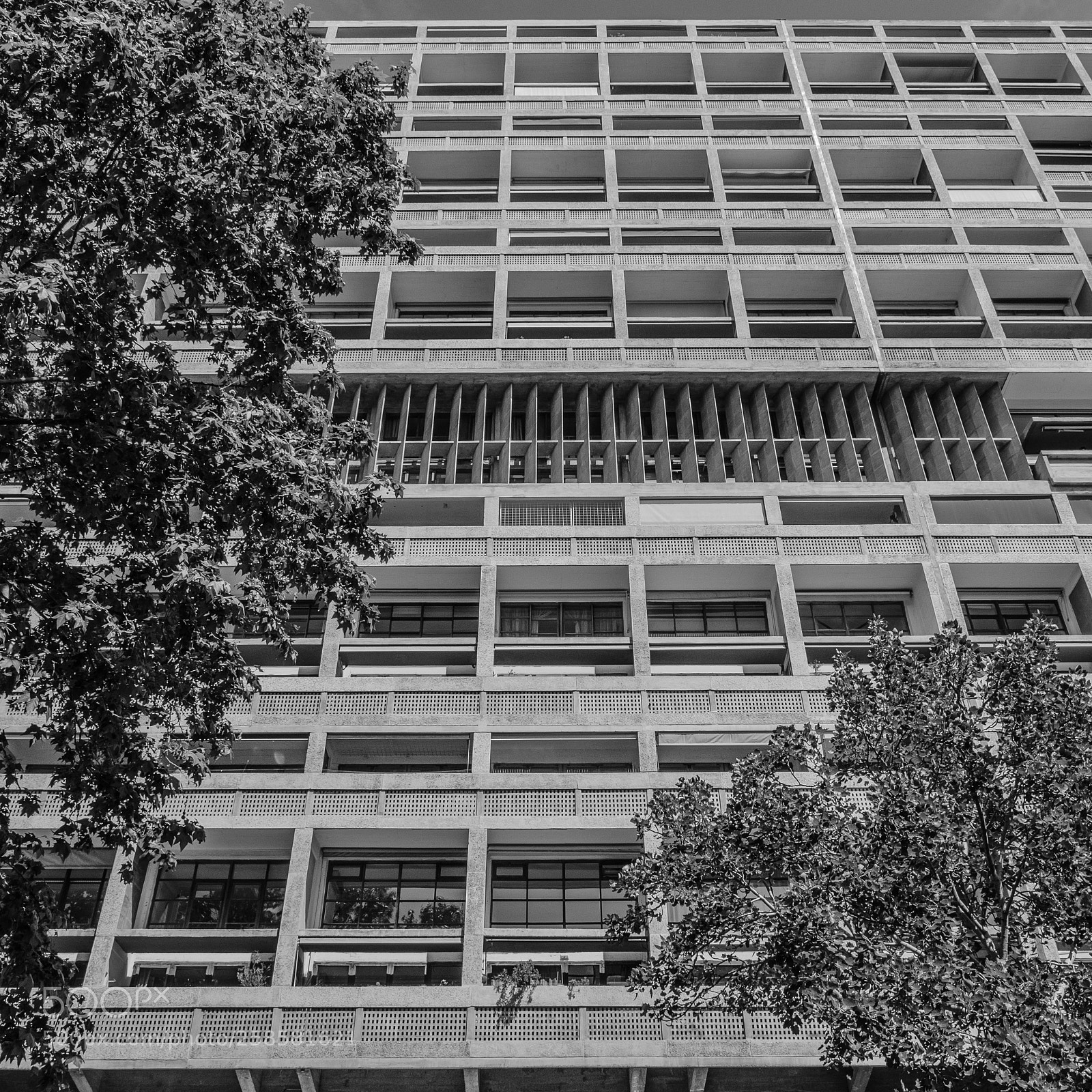 Fujifilm X-T2 sample photo. Unité d'habitation photography