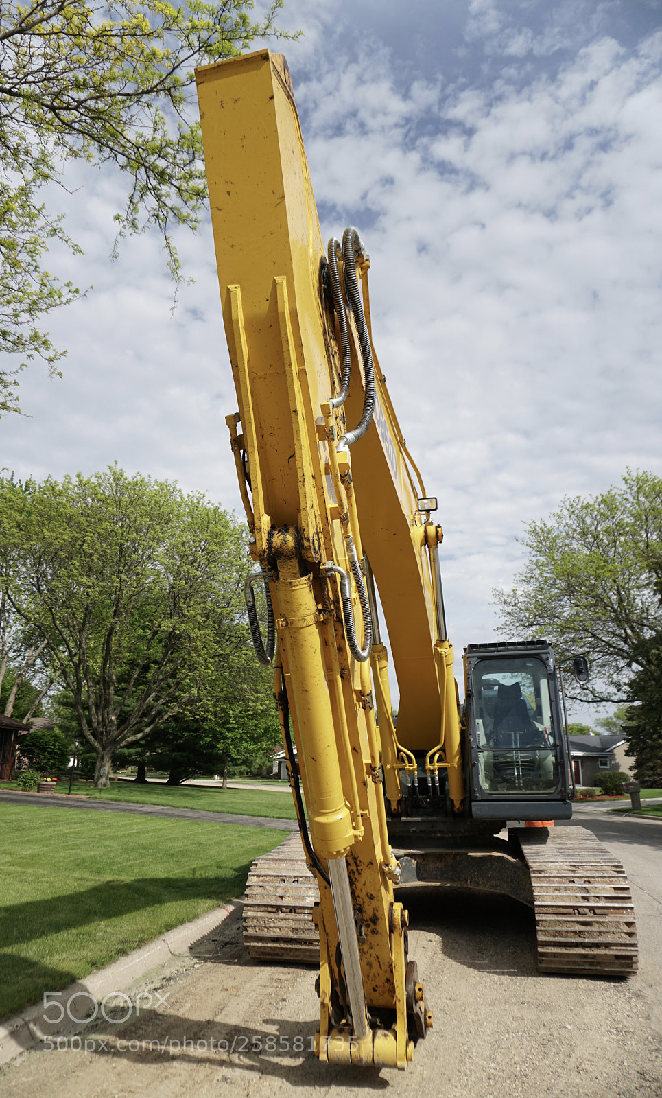 Sony a6300 sample photo. Construction equipment photography