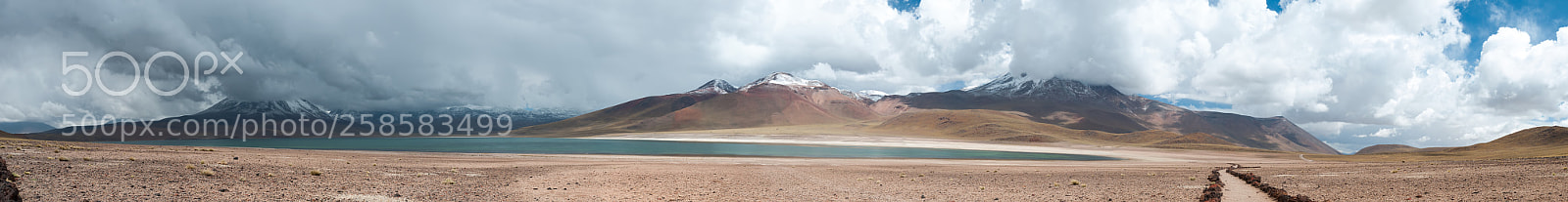 Nikon D90 sample photo. Laguna miscanti panorama photography
