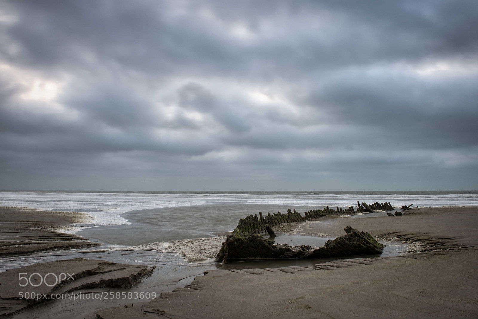 Nikon D810 sample photo. Epave sur la cote photography
