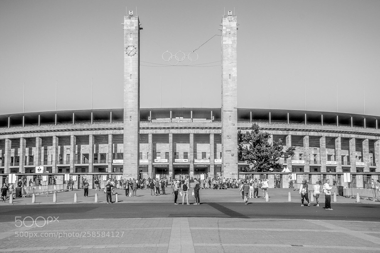 Nikon D7200 sample photo. Olympiastadion berlin photography