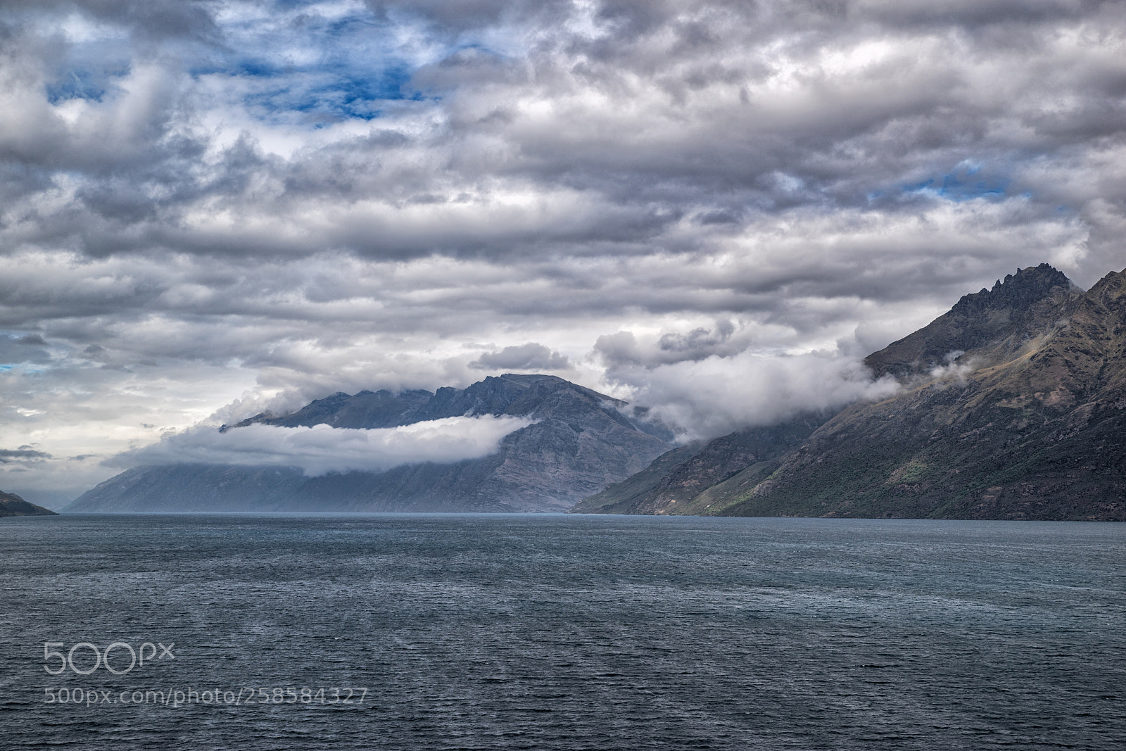 Pentax K-1 sample photo. Windswept lake wakatipu photography