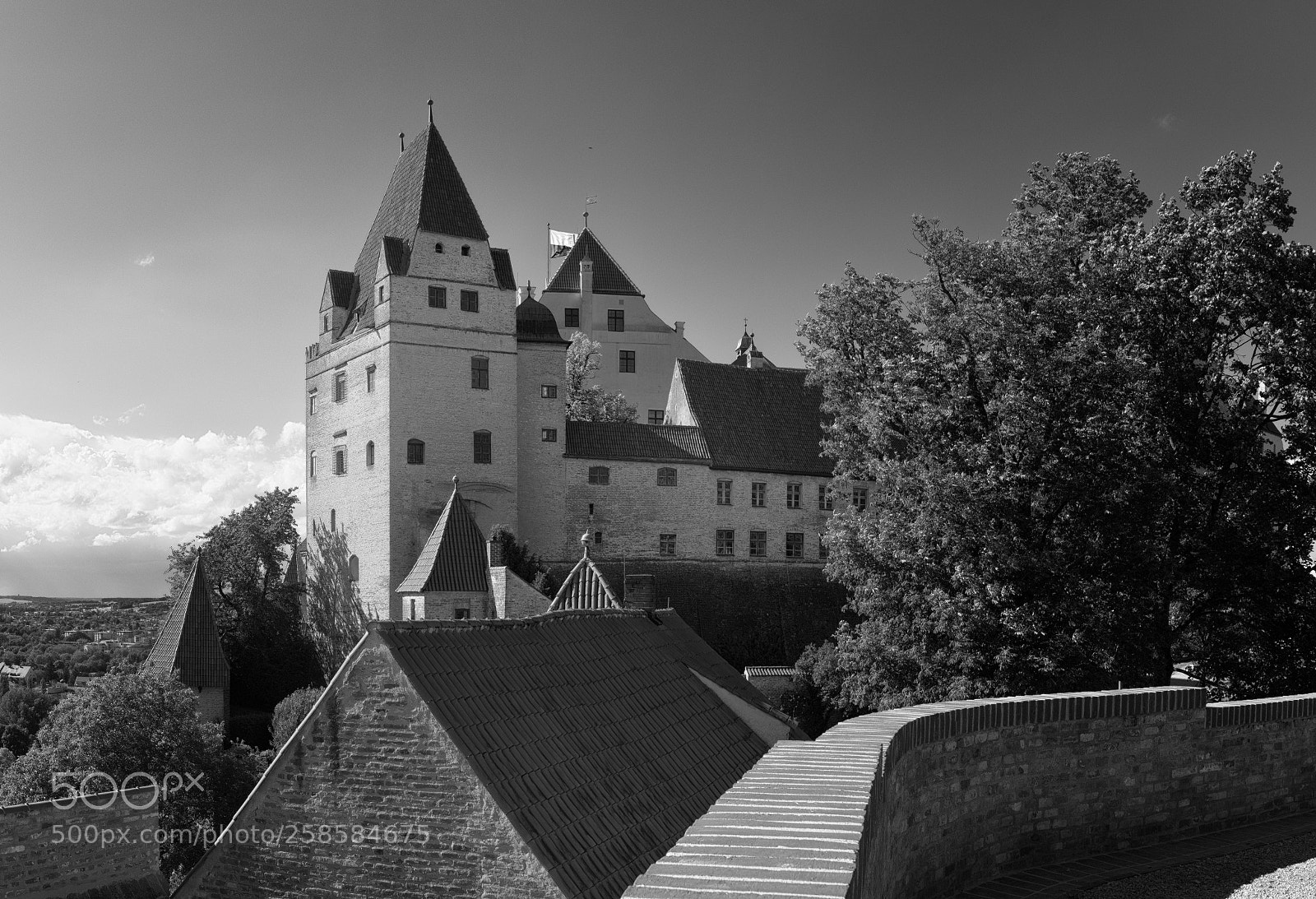 Sony SLT-A68 sample photo. Burg trausnitz photography