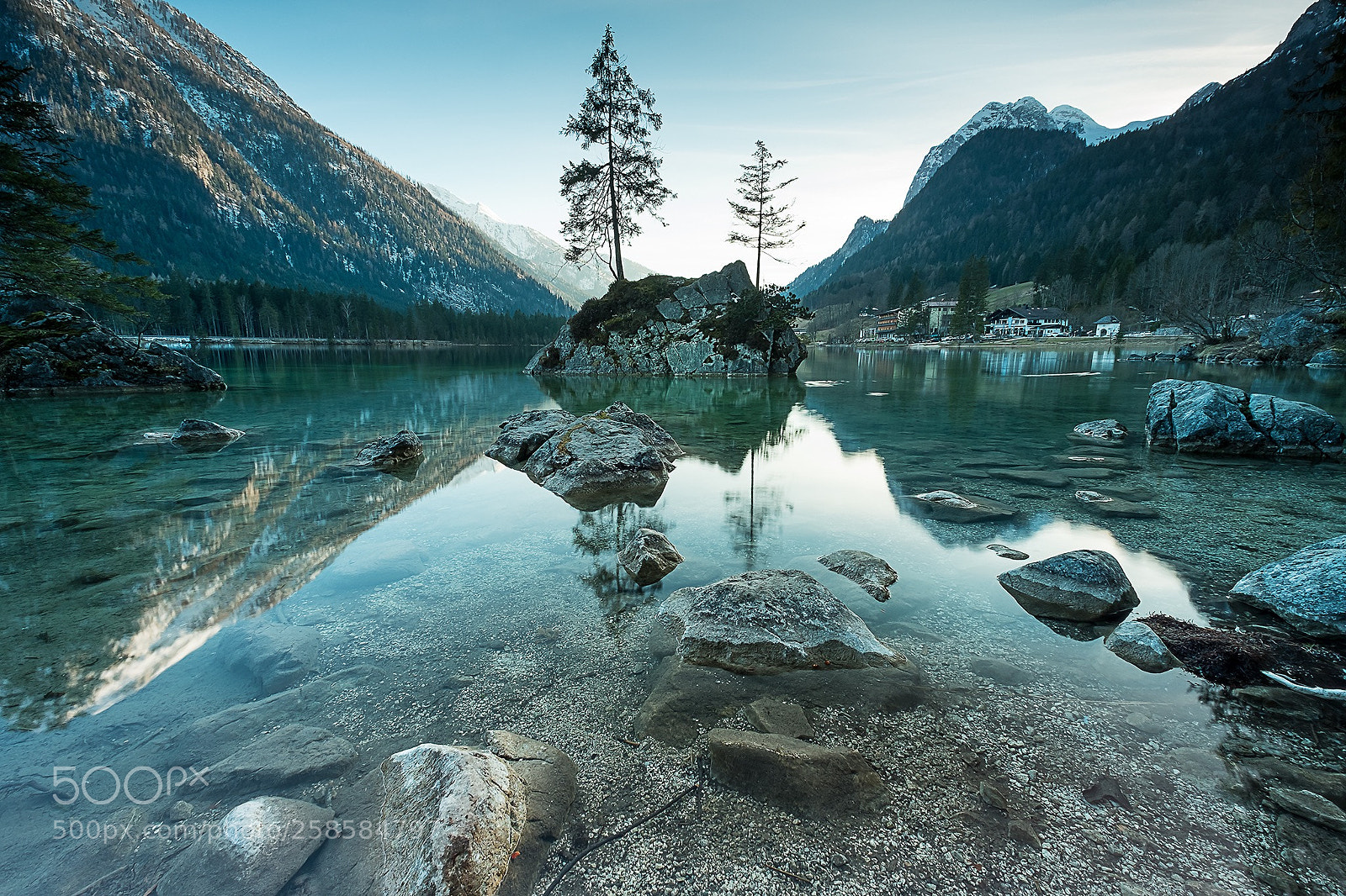 Fujifilm X-T2 sample photo. Hintersee  photography