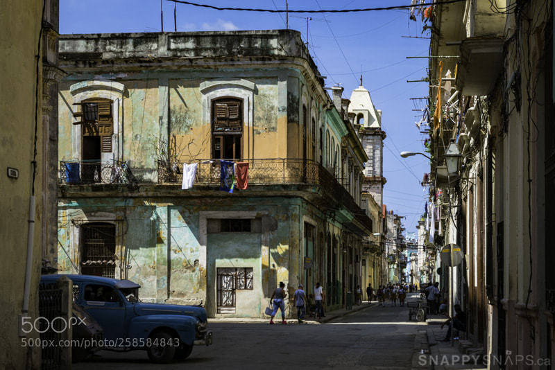 Nikon D800 sample photo. Cuba street in old photography