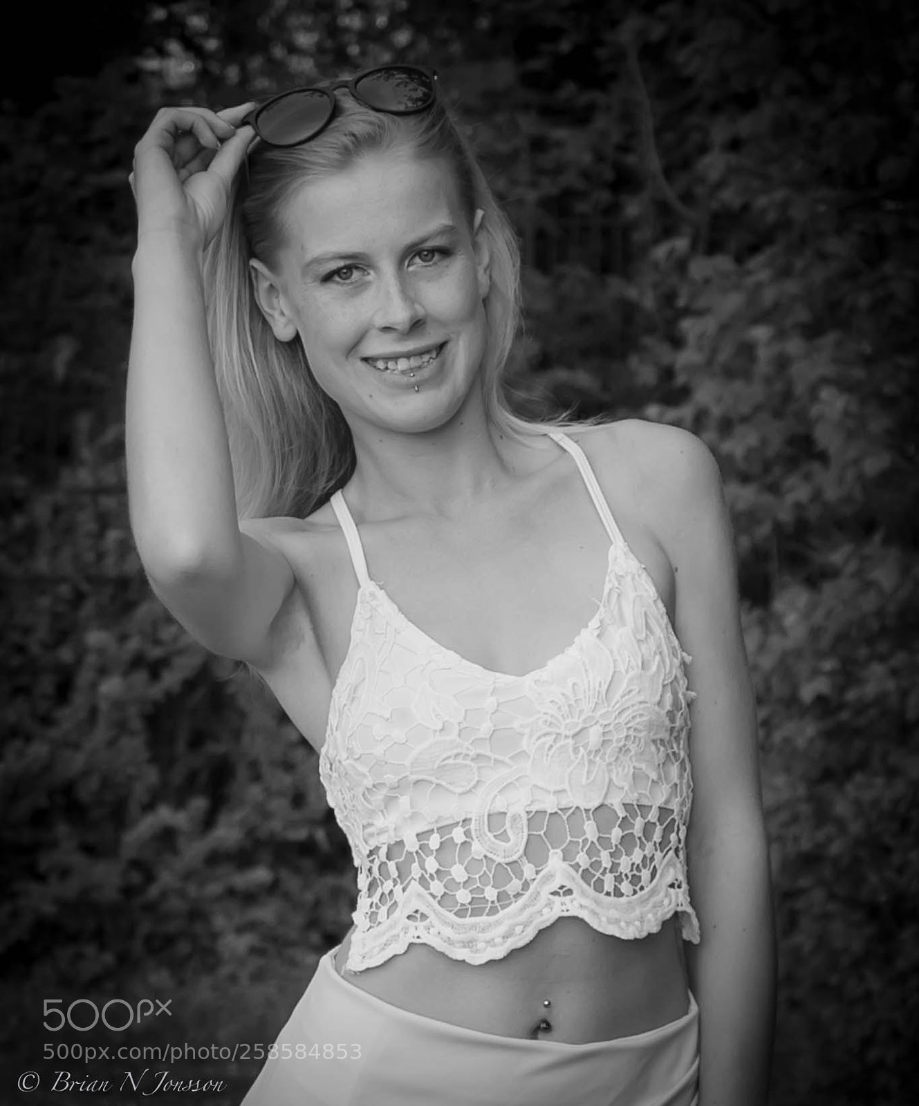 Nikon D3 sample photo. Youn girl photography