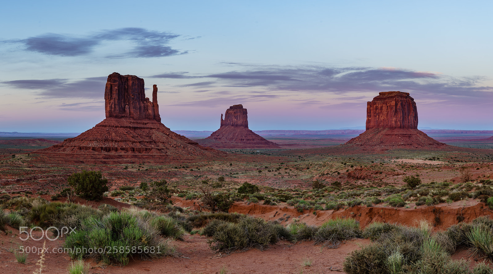 Sony a7R sample photo. Monument valley after dusk photography