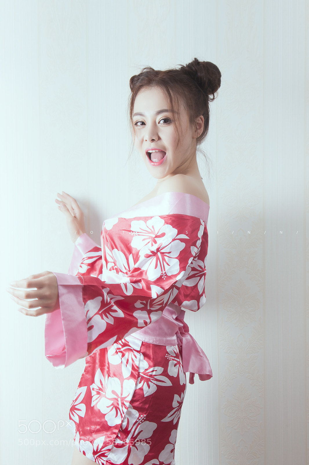 Canon EOS 5D sample photo. Japanese style yukata photography