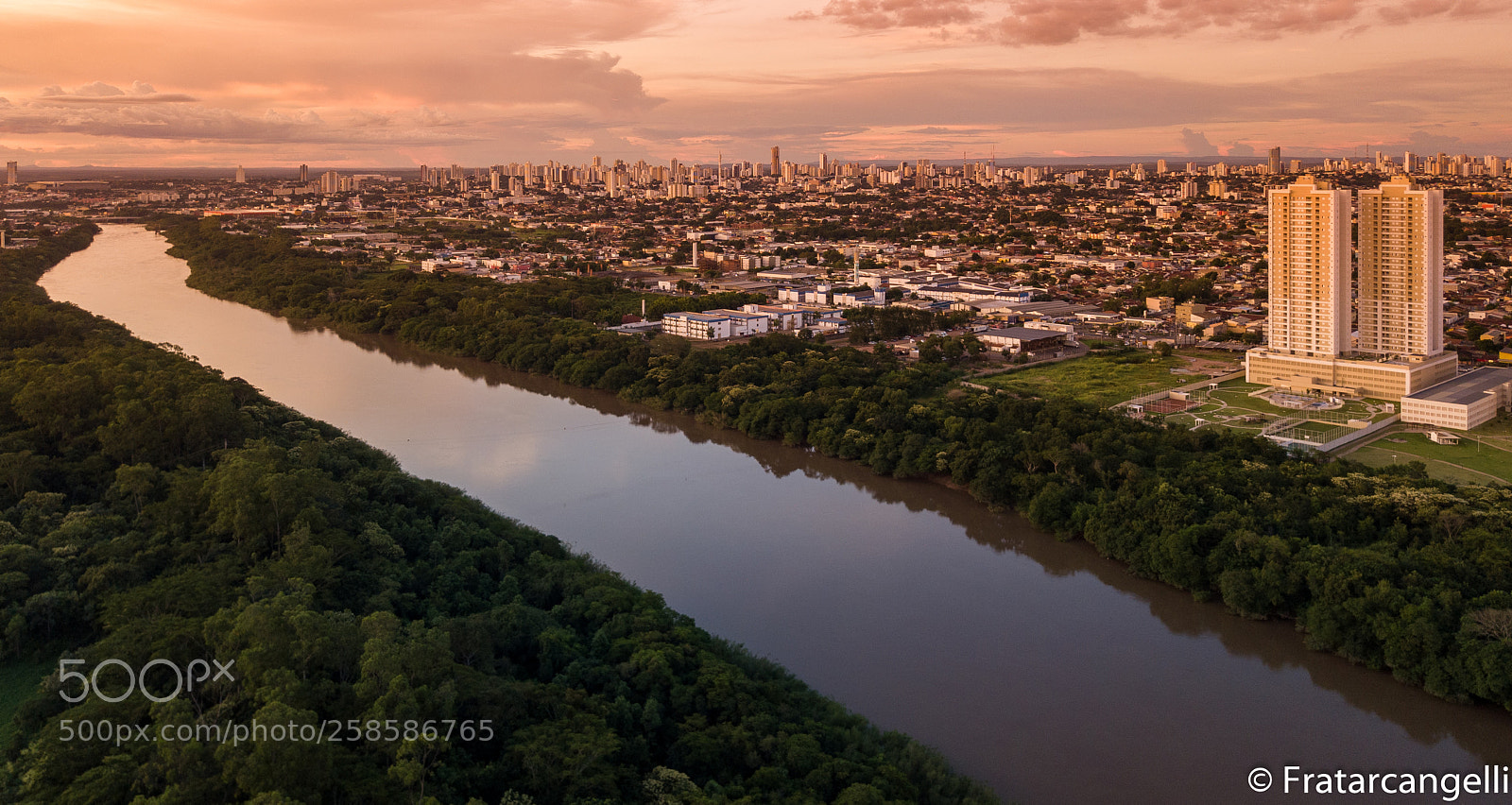 DJI FC220 sample photo. Townscape photography