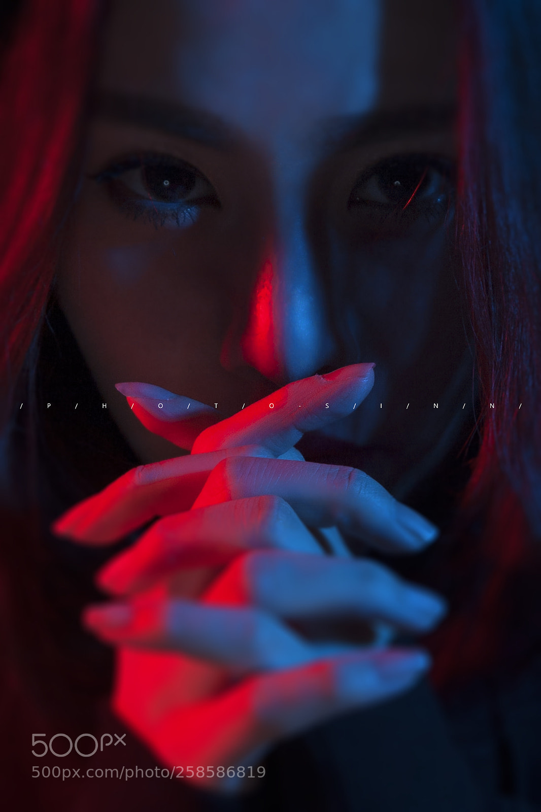 Canon EOS 5D sample photo. Red and blue photography