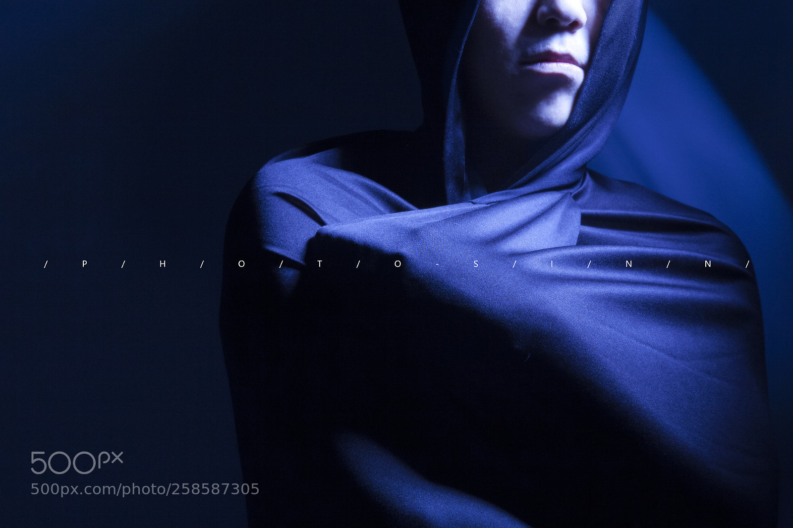Canon EOS 5D sample photo. Blue dark photography