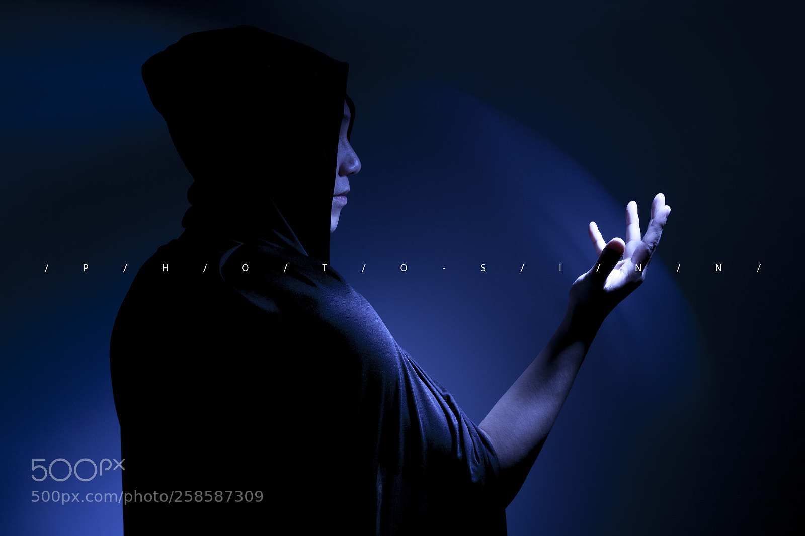 Canon EOS 5D sample photo. Blue dark photography