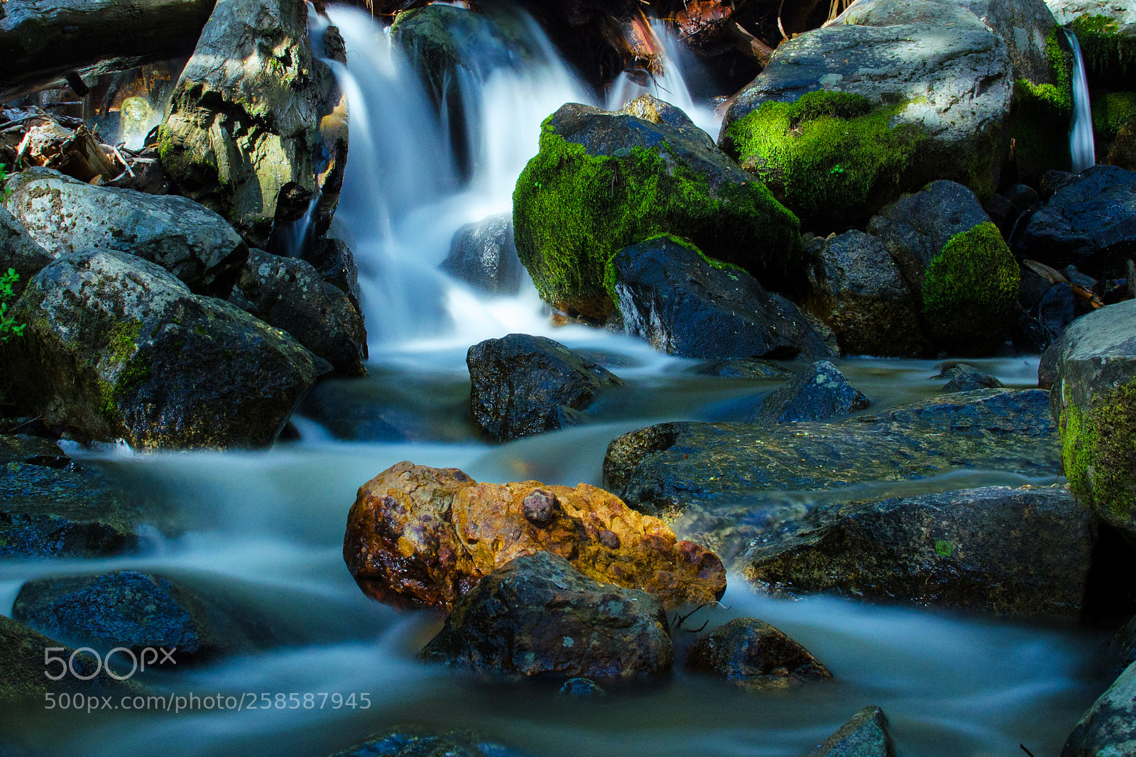 Nikon D5100 sample photo. Creek@bridalveil fall photography
