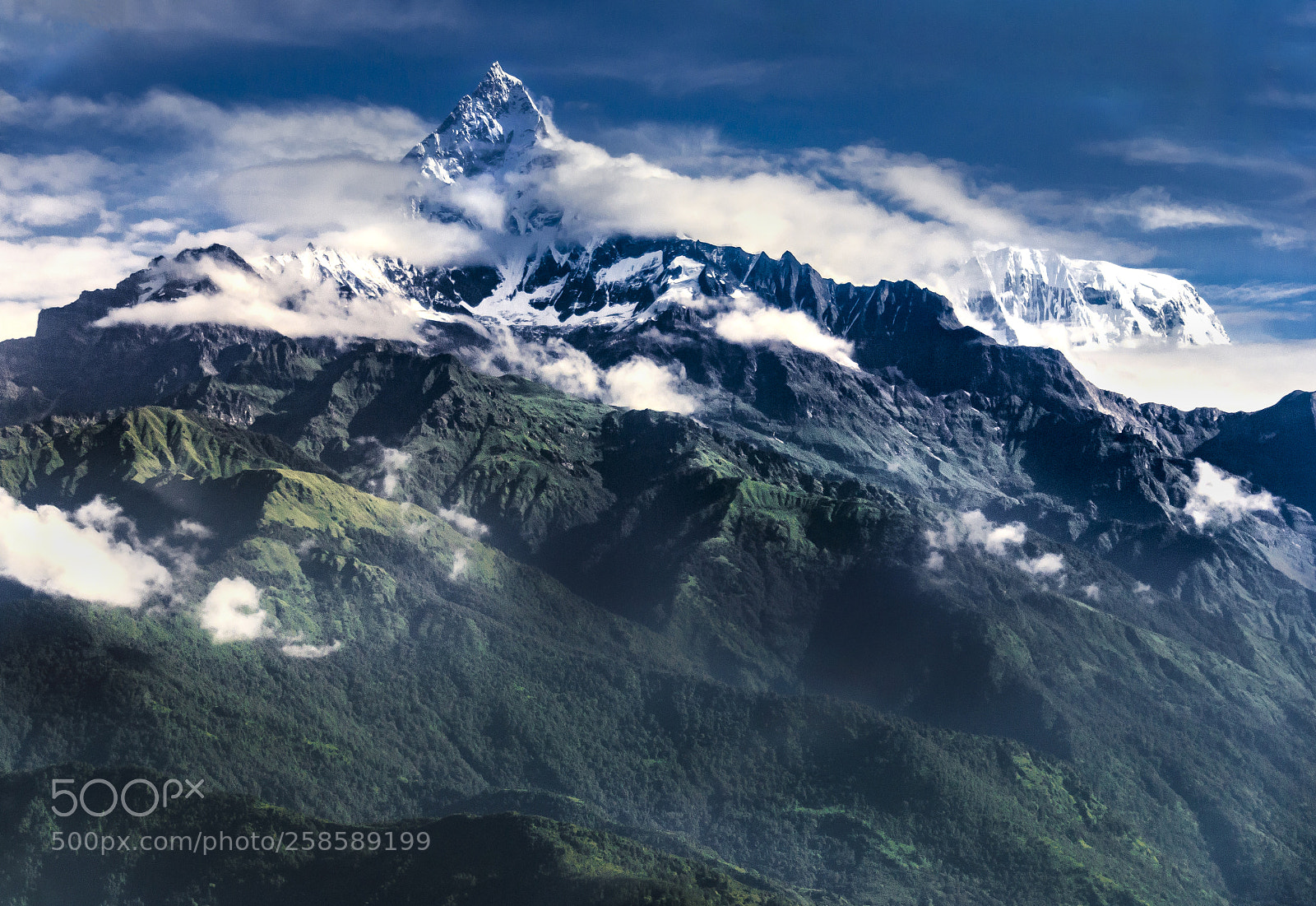 Nikon D7000 sample photo. Machapuchare 2 photography