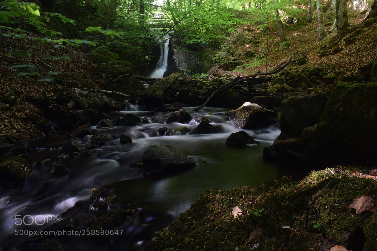 Nikon D3300 sample photo. Forsakar waterfall photography