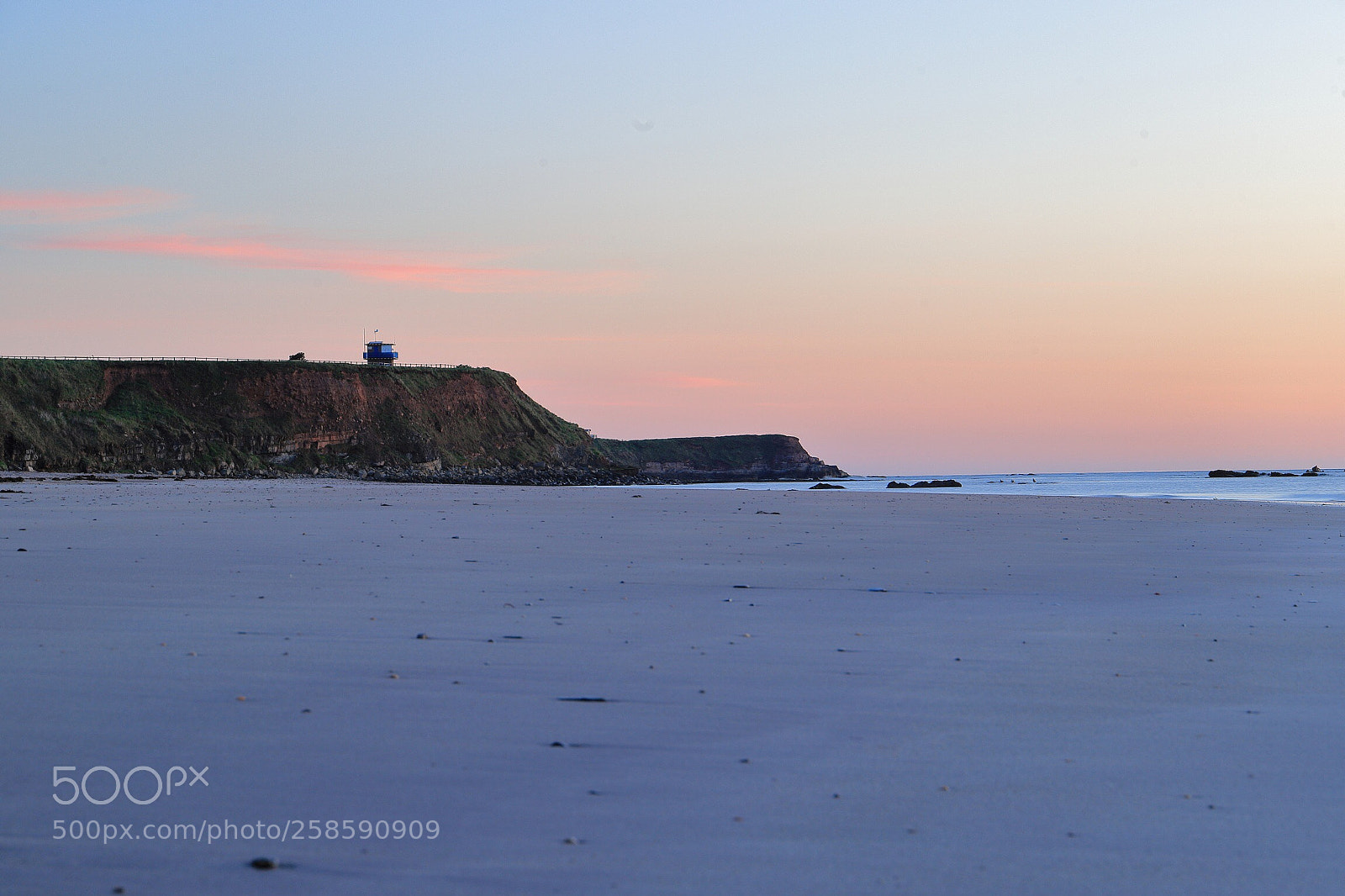 Canon EOS 6D Mark II sample photo. Sunrise over berwick photography