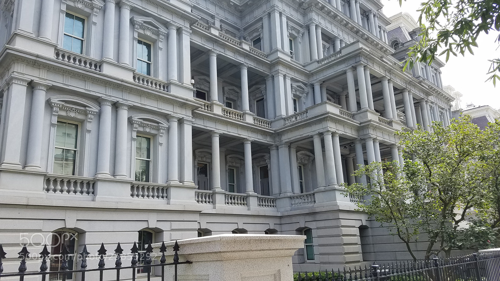 Samsung Galaxy S7 Edge sample photo. Eisenhower executive office building photography