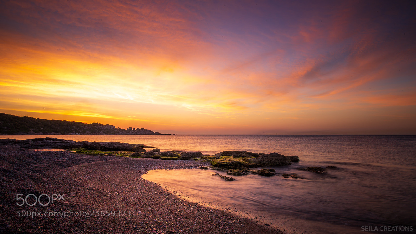 Nikon D800 sample photo. Another sunrise in faliraki photography