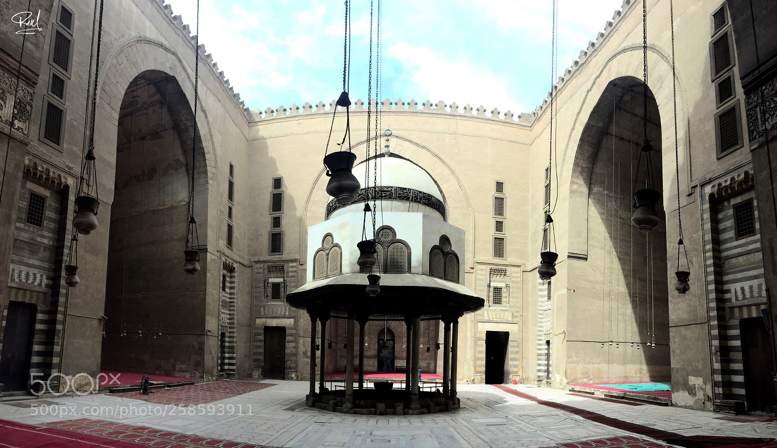 Apple iPhone 6 sample photo. El sultan hassan mosque photography